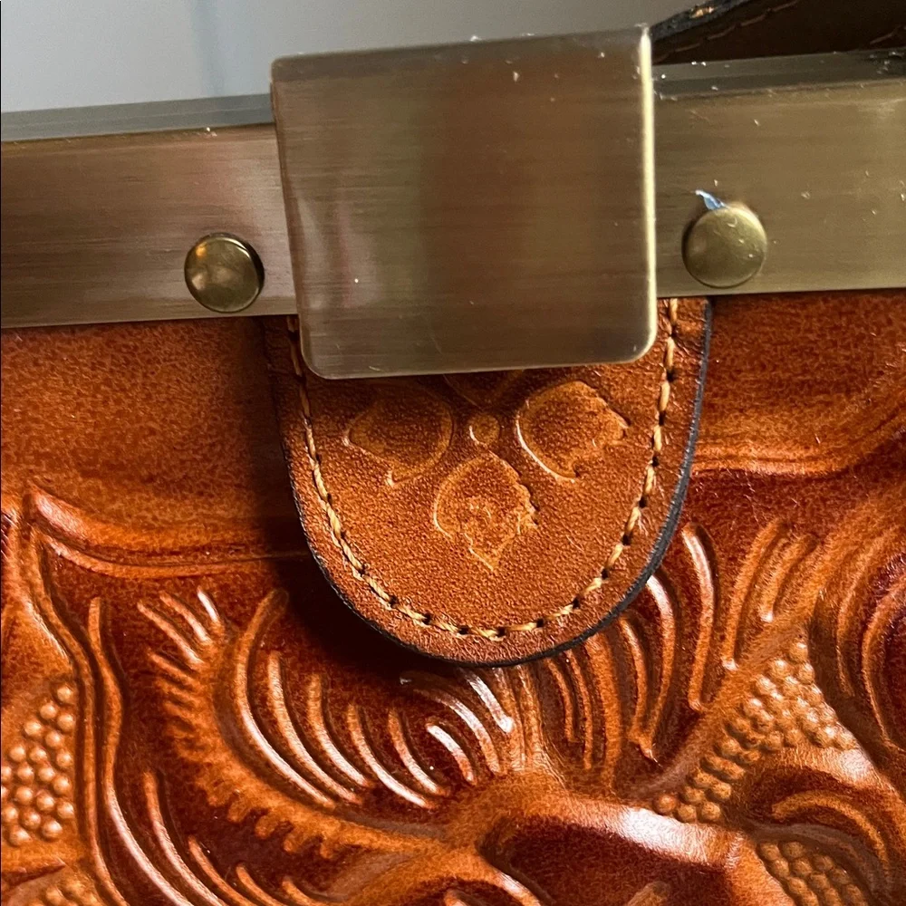 Patricia Nash Ferrara Leather Satchel - Picture 11 of 14